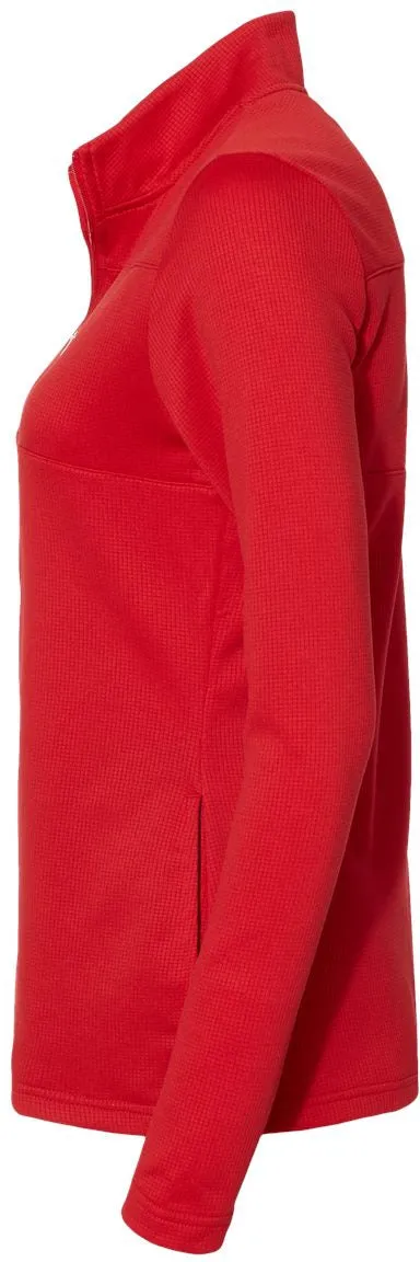 Adidas Ladies 3-Stripes Double Knit Full-Zip