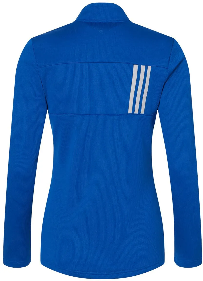 Adidas Ladies 3-Stripes Double Knit Full-Zip