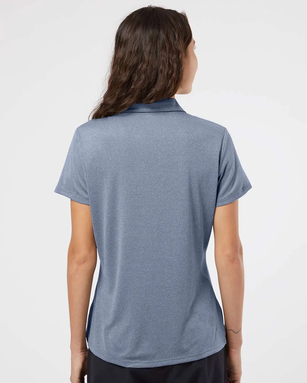 Adidas Ladies Heathered Polo