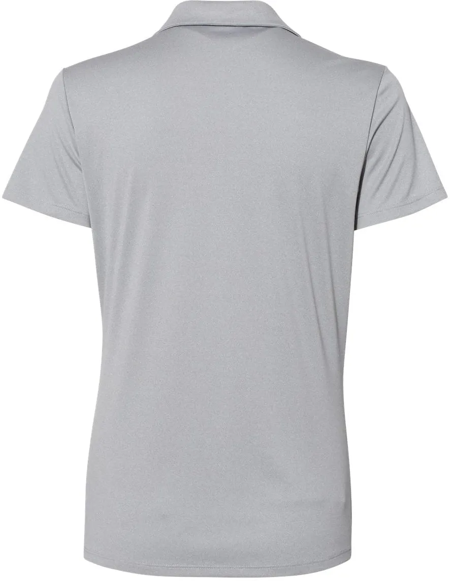 Adidas Ladies Heathered Polo
