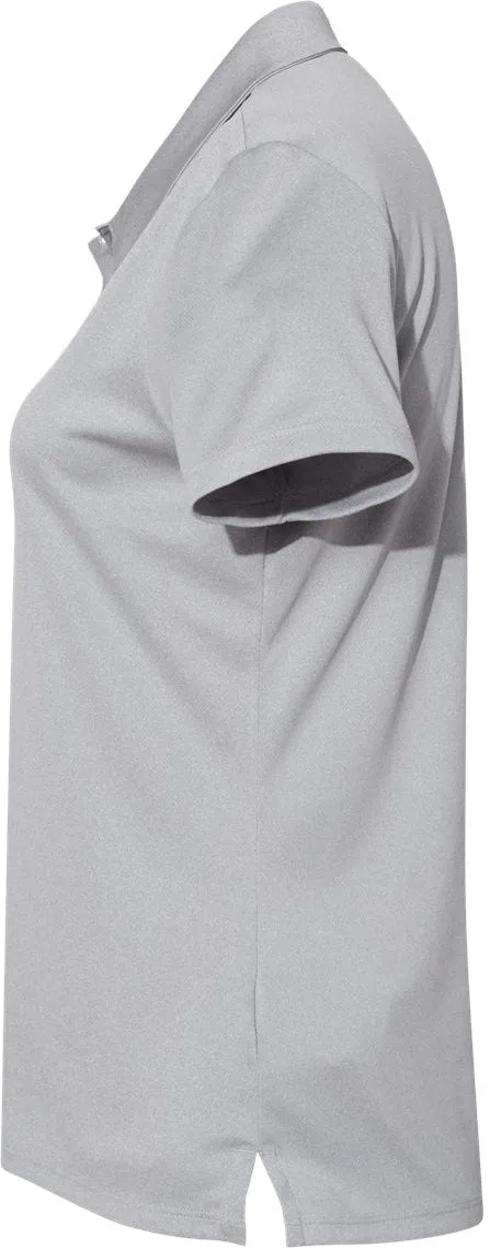 Adidas Ladies Heathered Polo