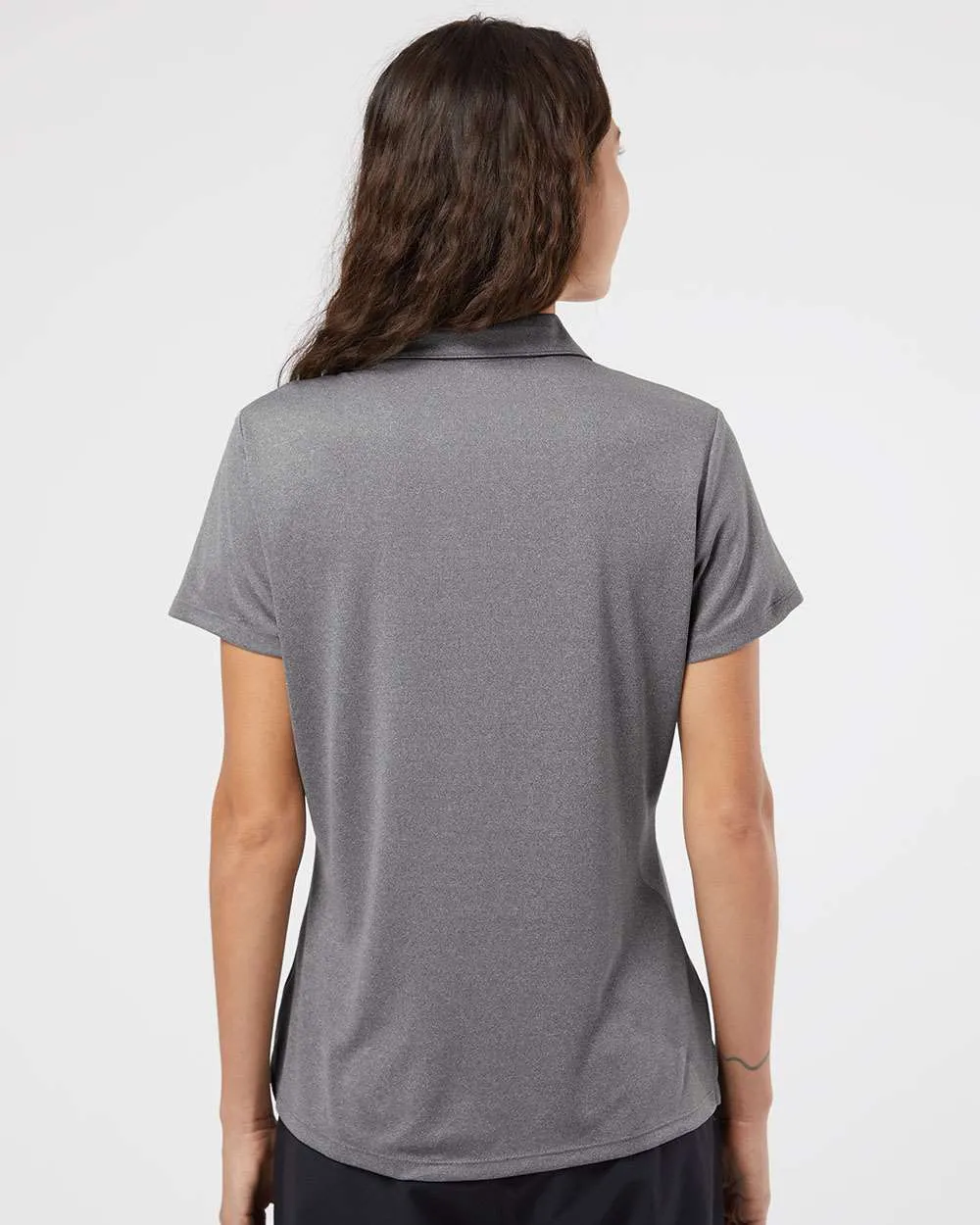 Adidas Ladies Heathered Polo