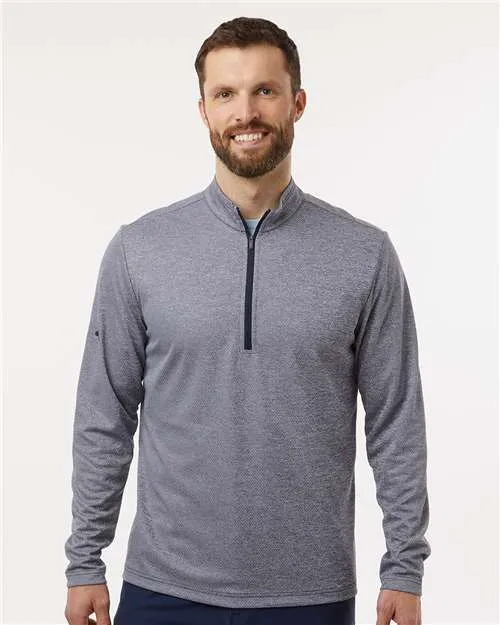Adidas Space Dyed Quarter-Zip Pullover
