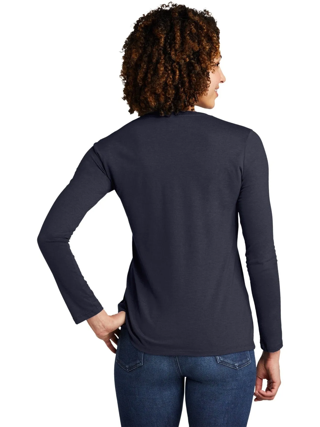 Allmade Ladies Tri-Blend Long Sleeve Tee