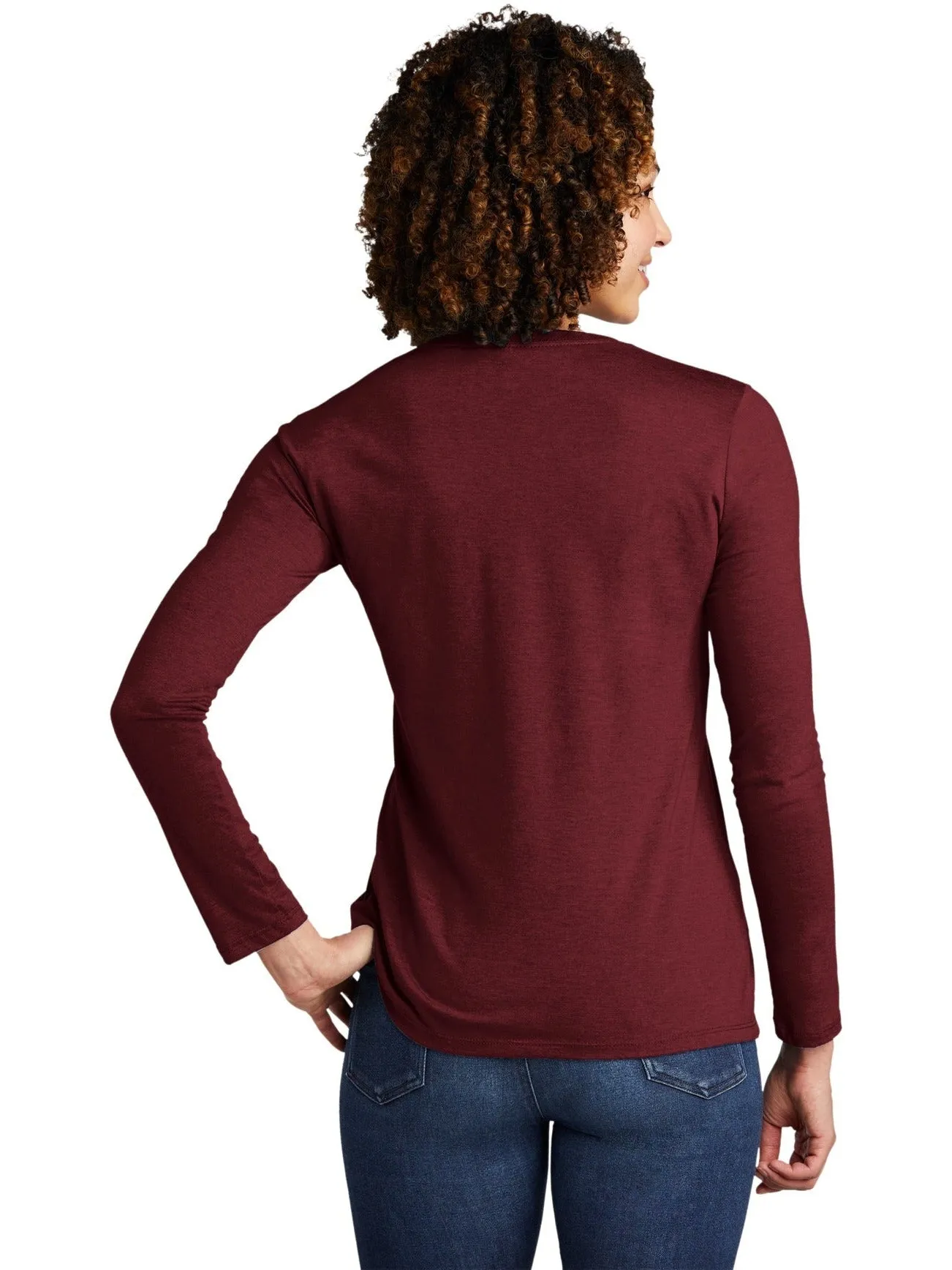 Allmade Ladies Tri-Blend Long Sleeve Tee