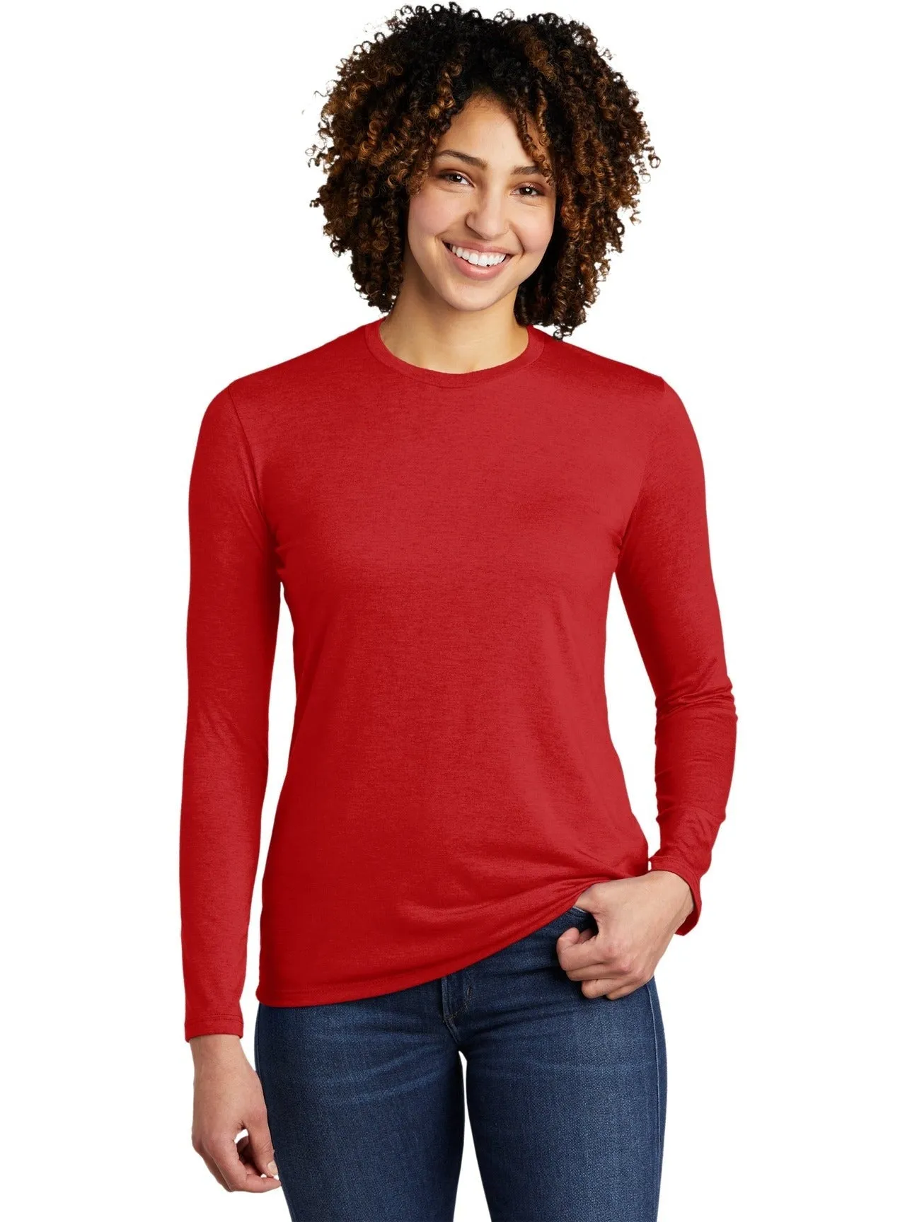 Allmade Ladies Tri-Blend Long Sleeve Tee