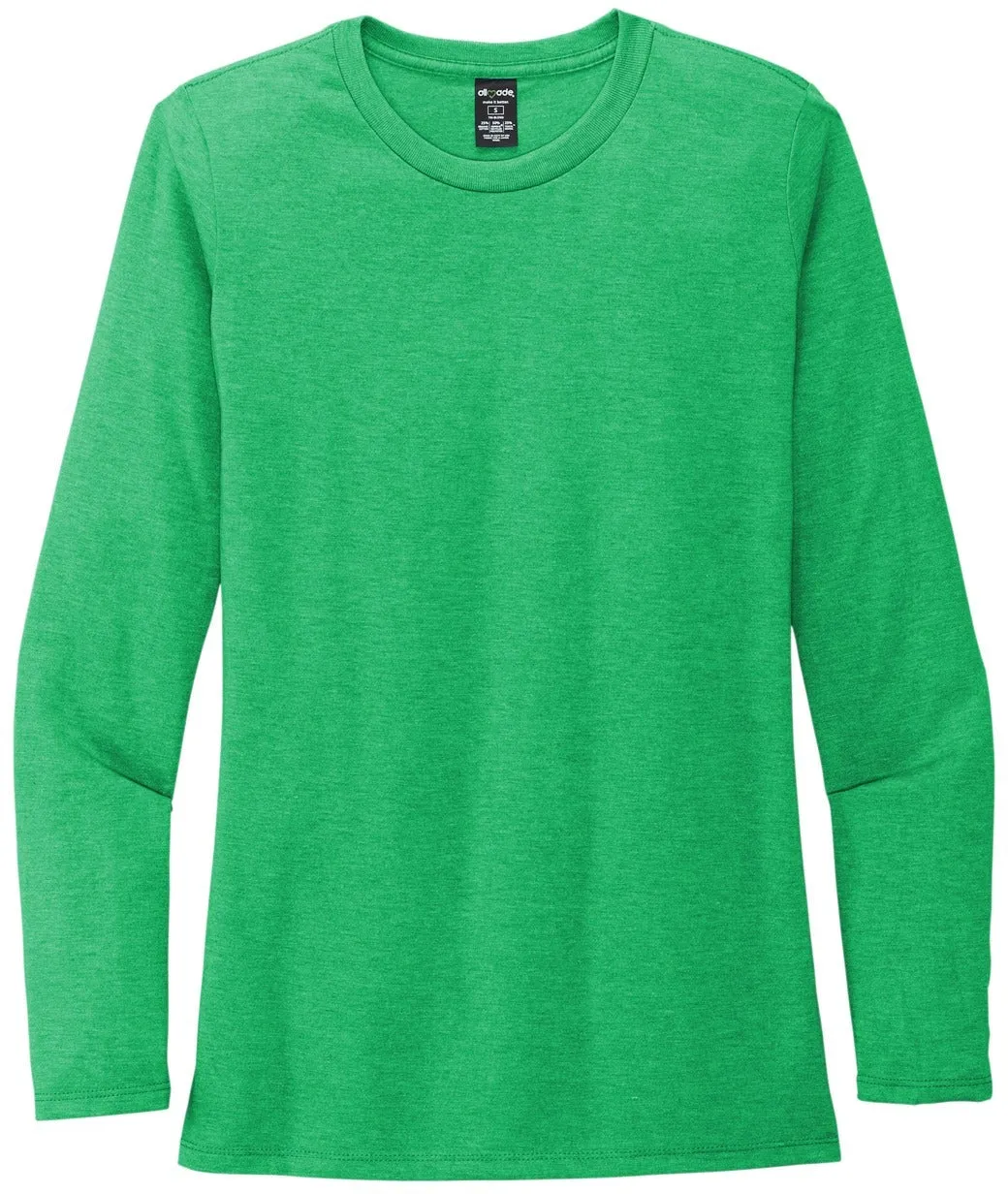 Allmade Ladies Tri-Blend Long Sleeve Tee