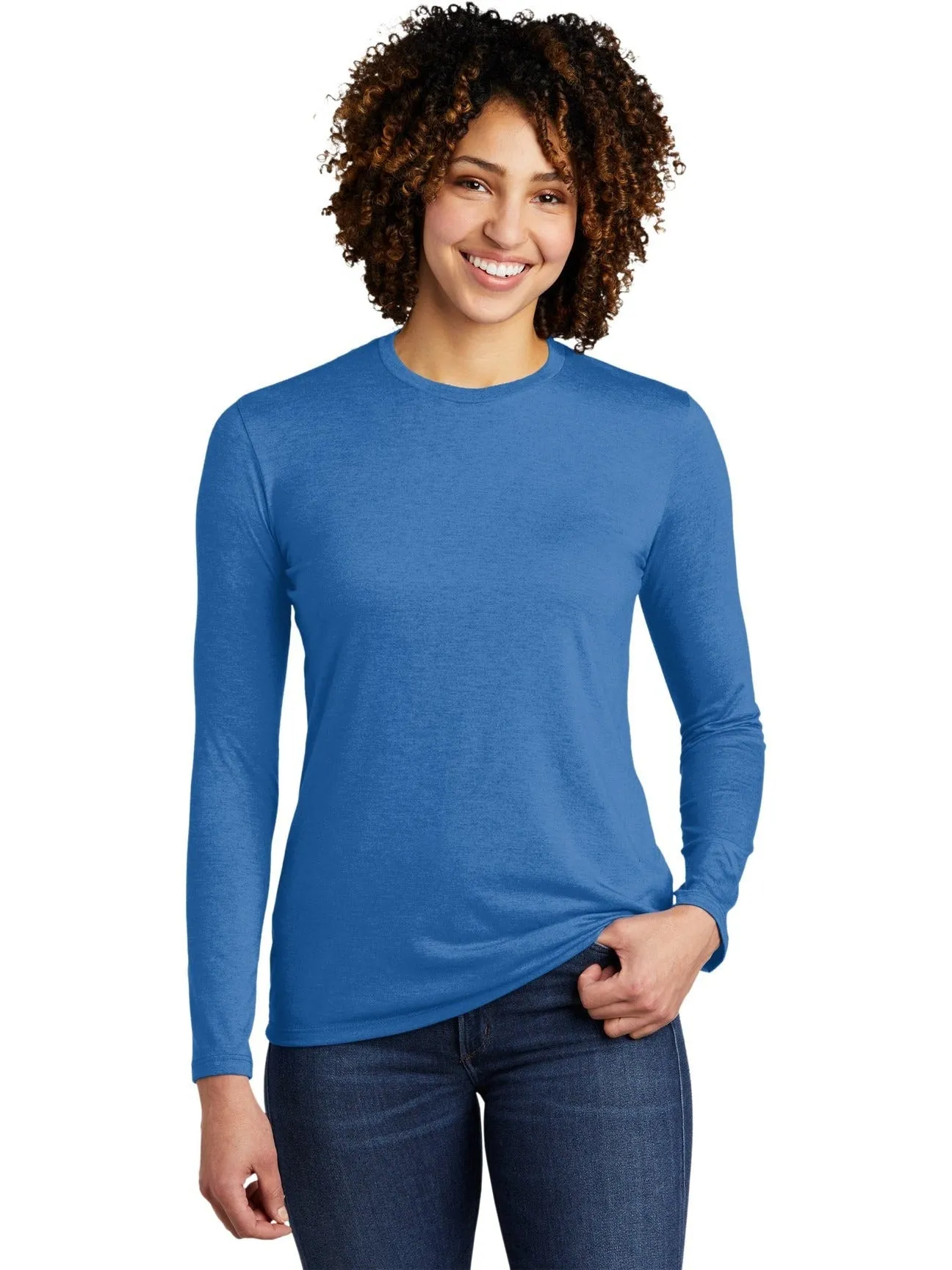 Allmade Ladies Tri-Blend Long Sleeve Tee