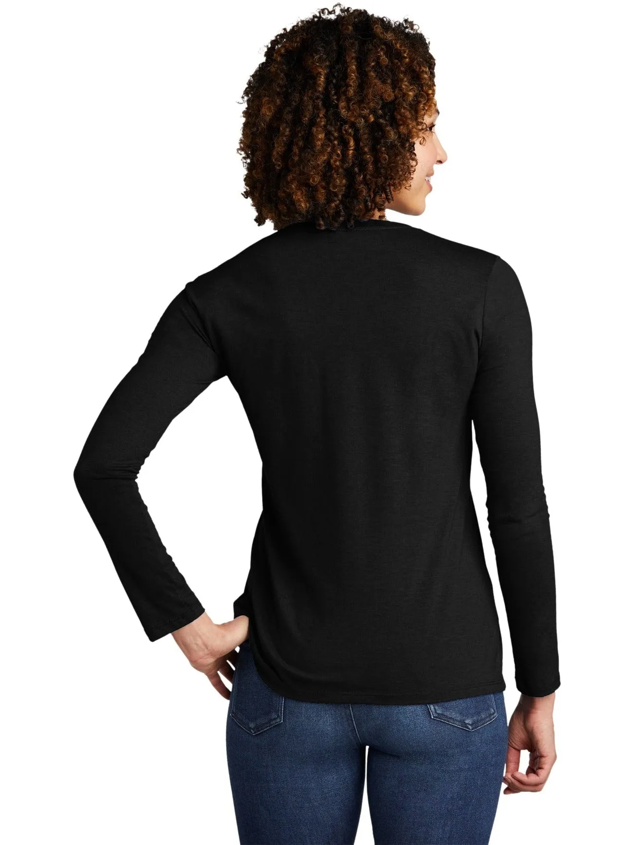 Allmade Ladies Tri-Blend Long Sleeve Tee