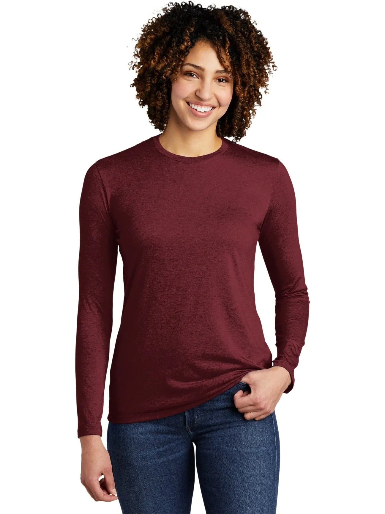 Allmade Ladies Tri-Blend Long Sleeve Tee
