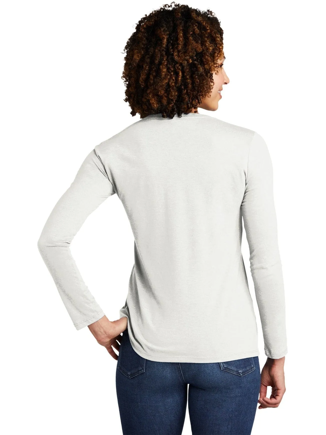 Allmade Ladies Tri-Blend Long Sleeve Tee