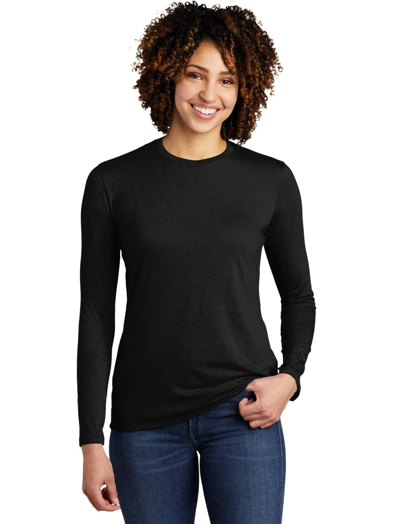 Allmade Ladies Tri-Blend Long Sleeve Tee