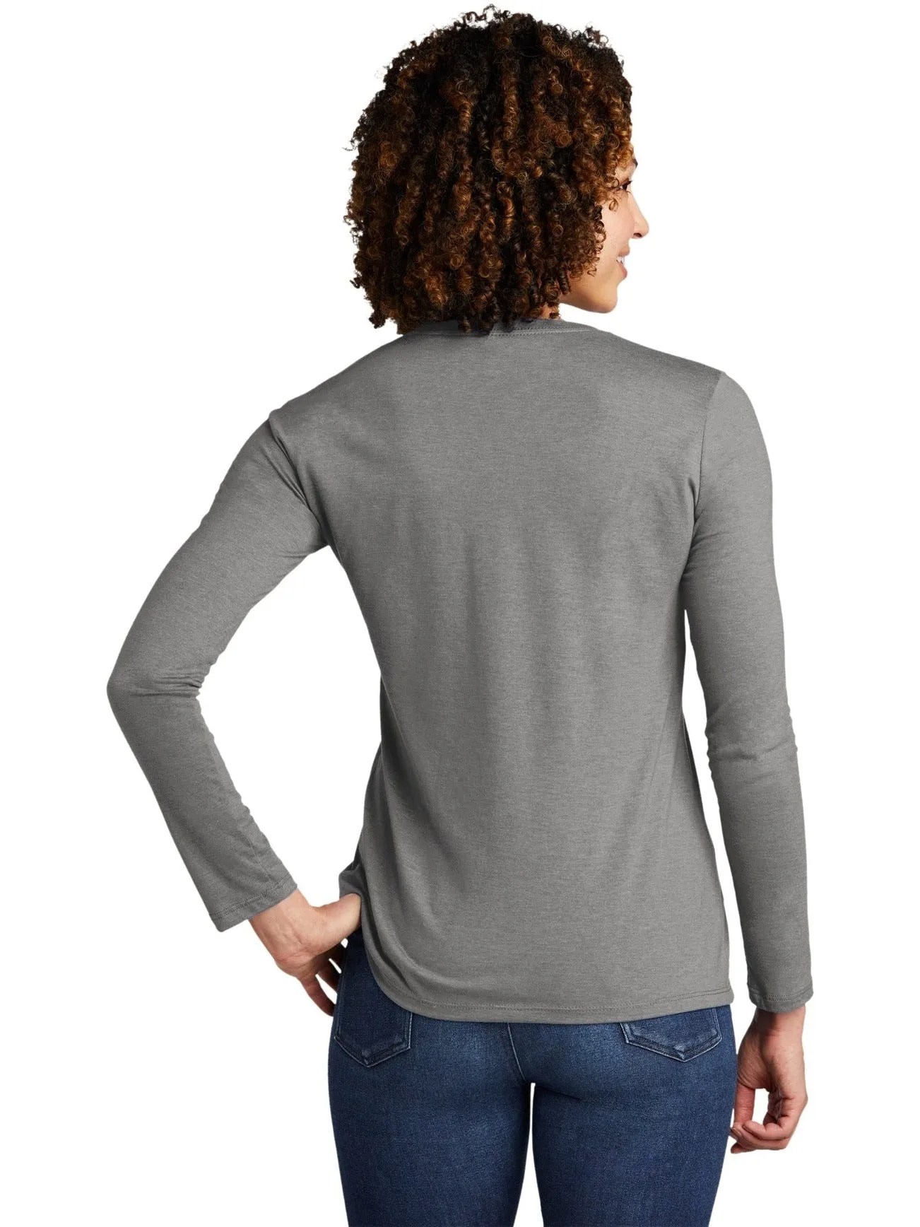 Allmade Ladies Tri-Blend Long Sleeve Tee