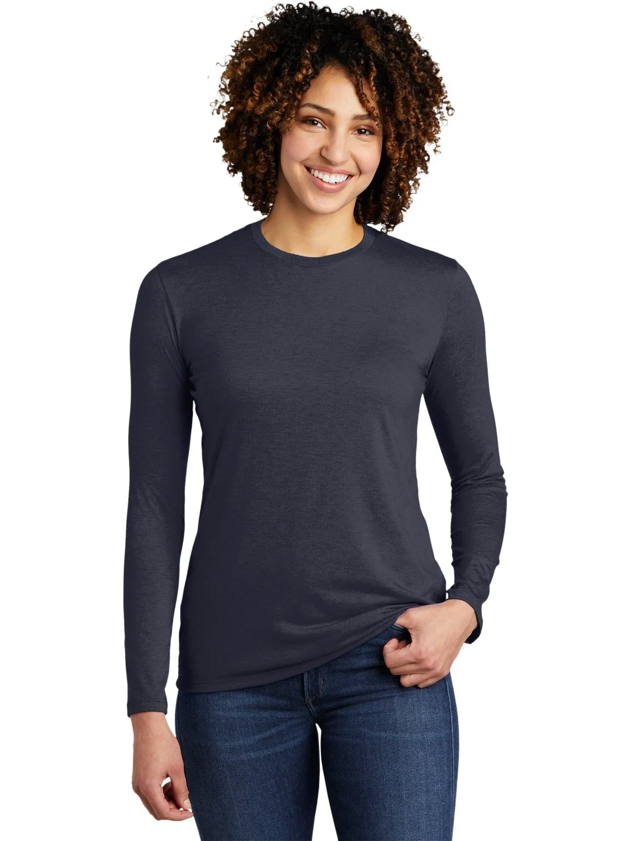 Allmade Ladies Tri-Blend Long Sleeve Tee