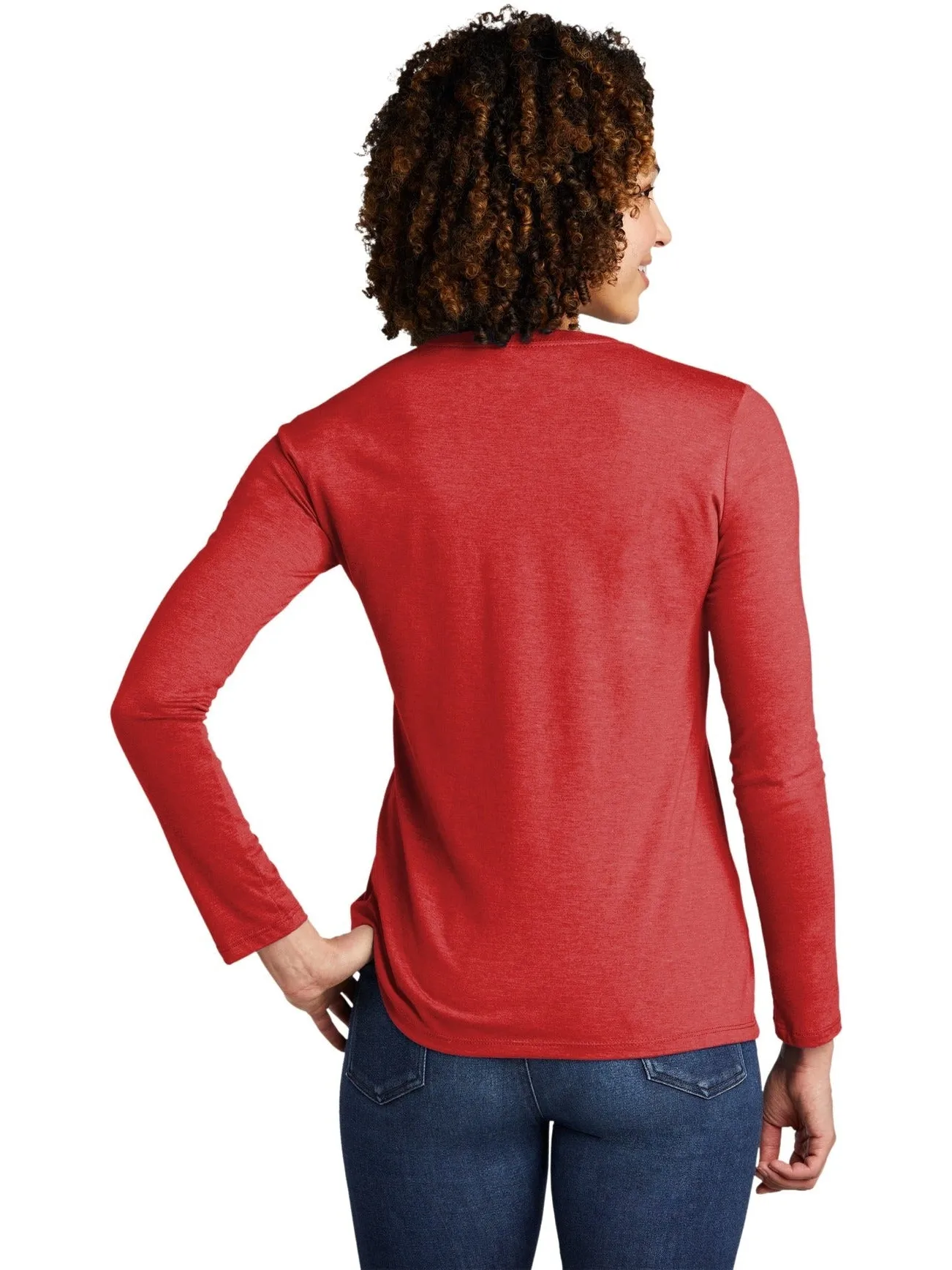 Allmade Ladies Tri-Blend Long Sleeve Tee