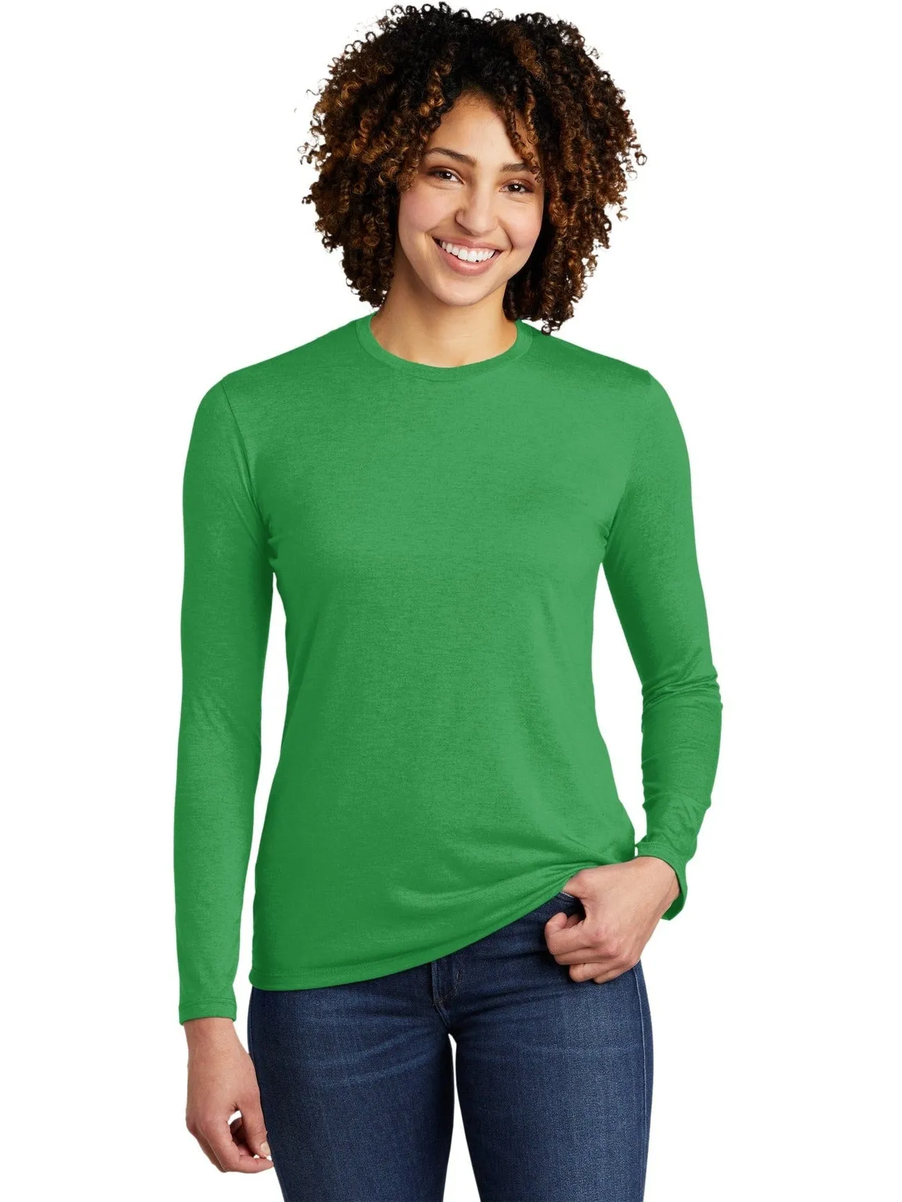 Allmade Ladies Tri-Blend Long Sleeve Tee