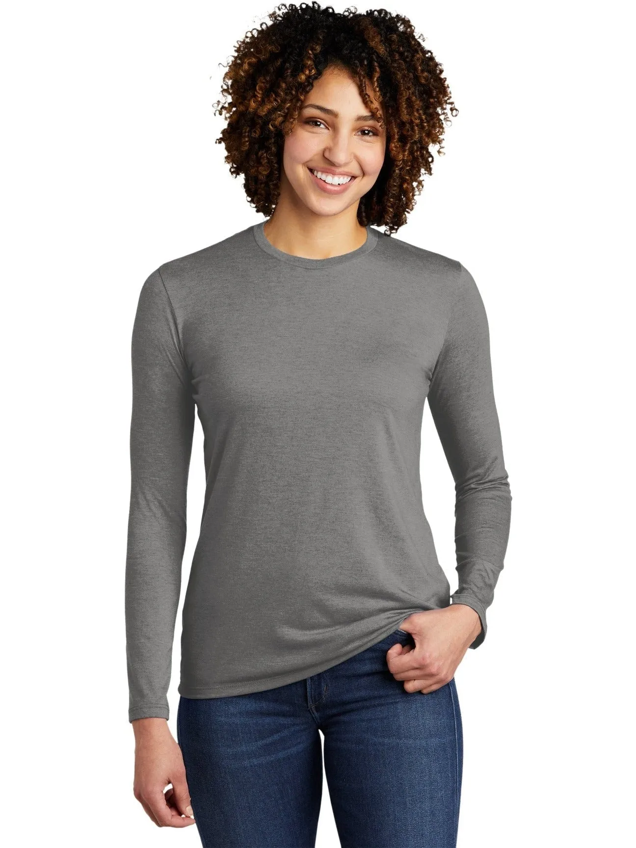 Allmade Ladies Tri-Blend Long Sleeve Tee