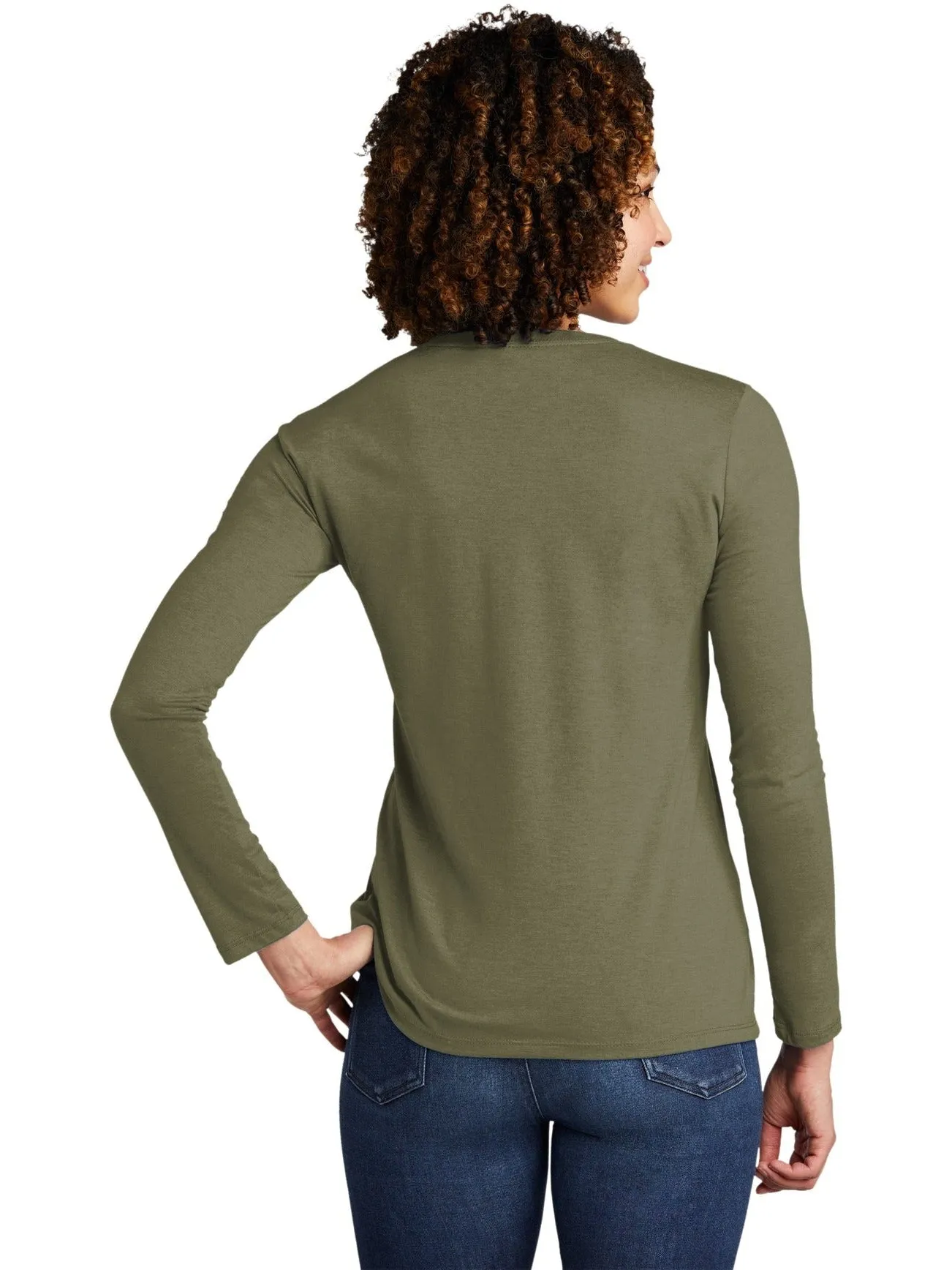 Allmade Ladies Tri-Blend Long Sleeve Tee