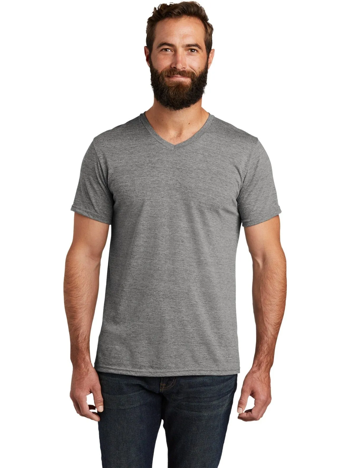 Allmade Unisex Tri-Blend V-Neck Tee