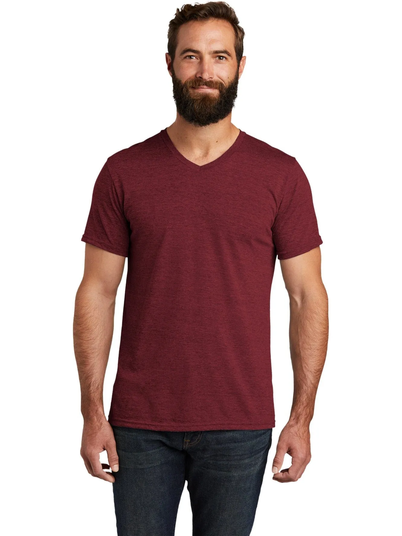Allmade Unisex Tri-Blend V-Neck Tee
