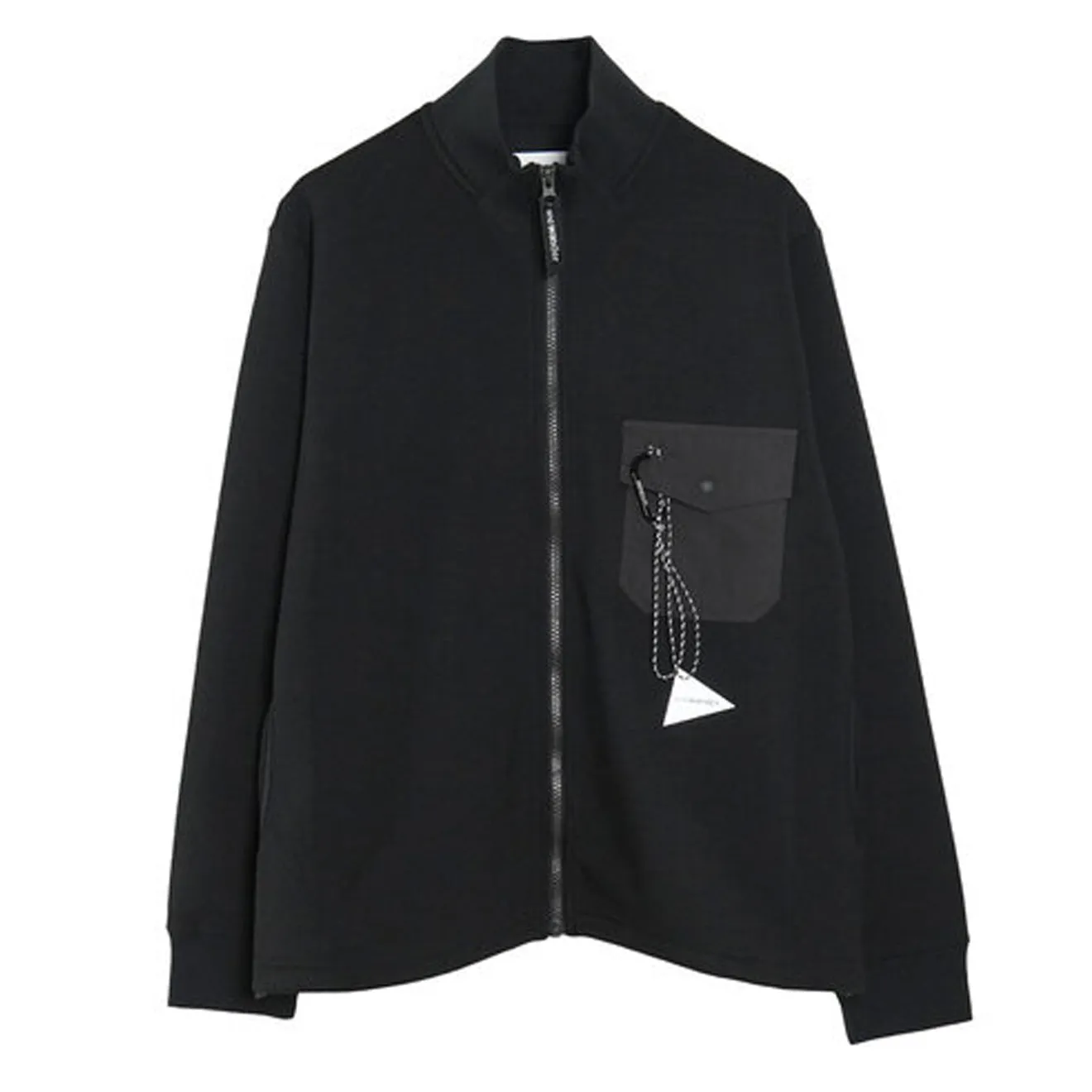 And Wander Airly Warm Full Zip Black