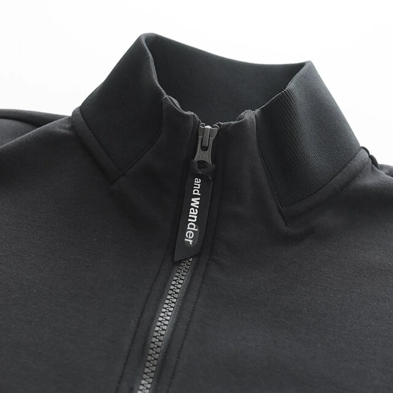 And Wander Airly Warm Full Zip Black