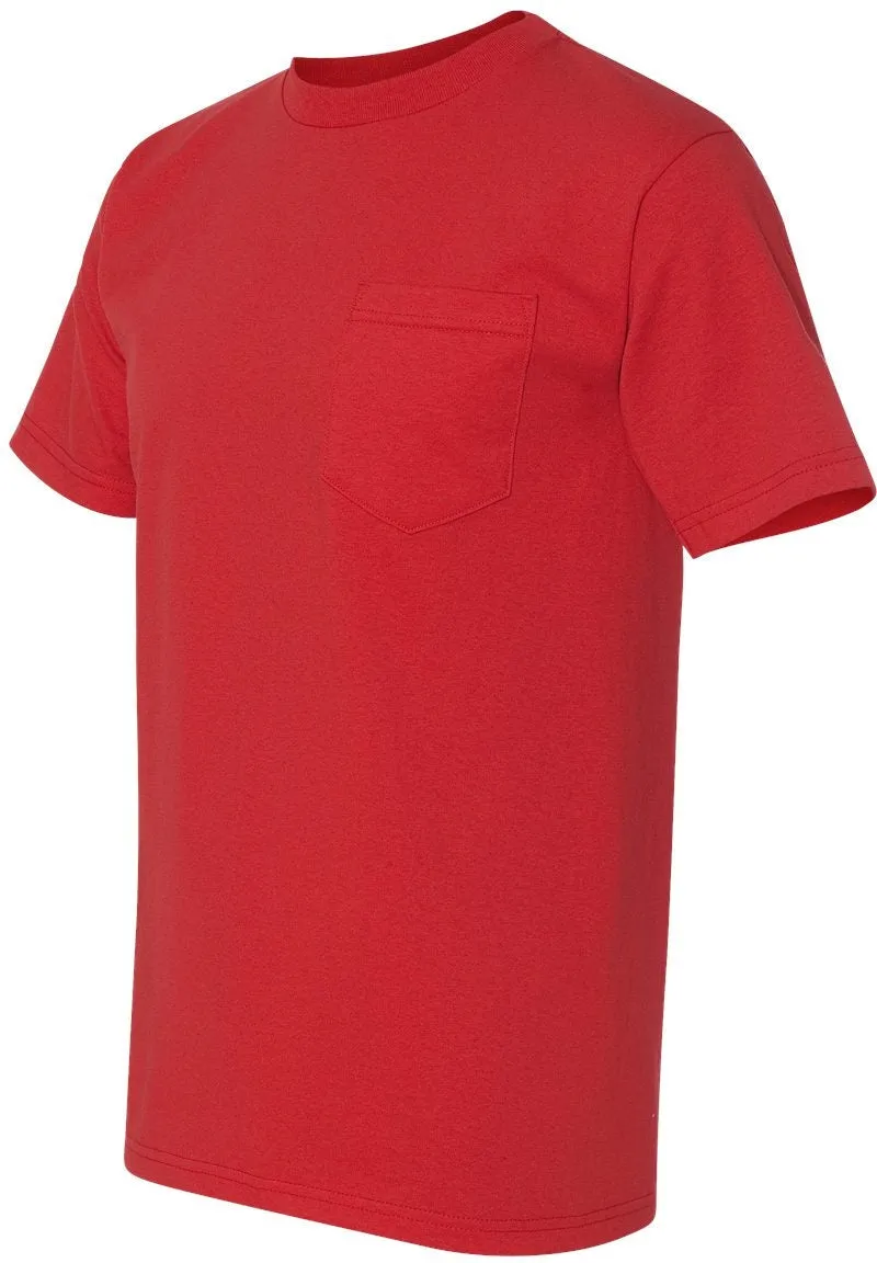 Bayside Union-Made Short Sleeve TShirt with a Pocket