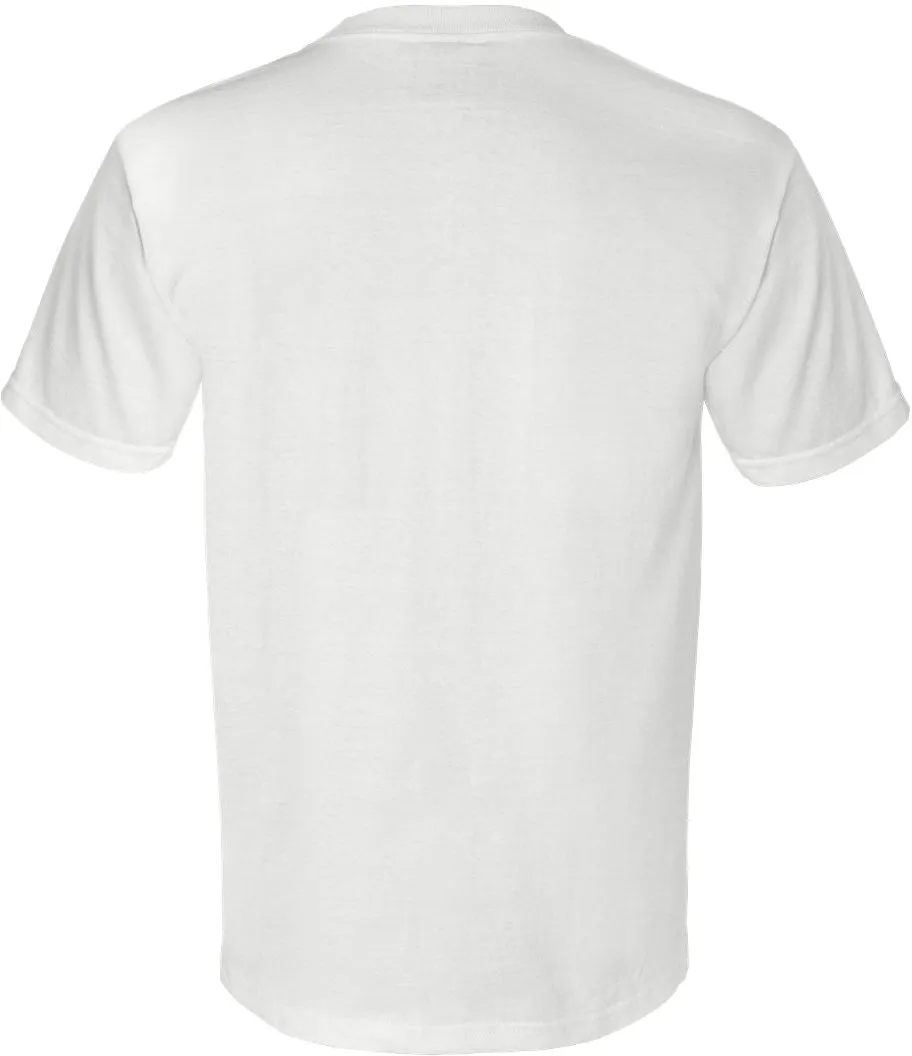 Bayside Union-Made Short Sleeve TShirt with a Pocket