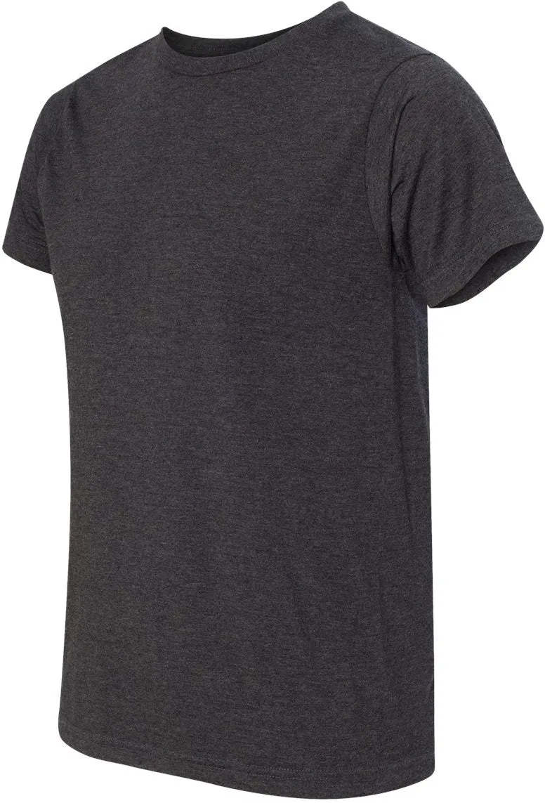 Bayside USA-Made Ringspun 50/50 Heather Unisex TShirt