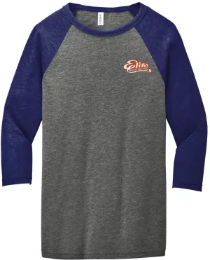 Bella Canvas3/4-Sleeve Baseball Tee