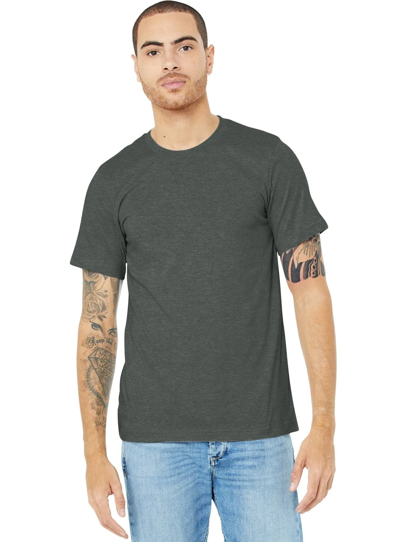Bella CanvasHeather CVC Short Sleeve Tee
