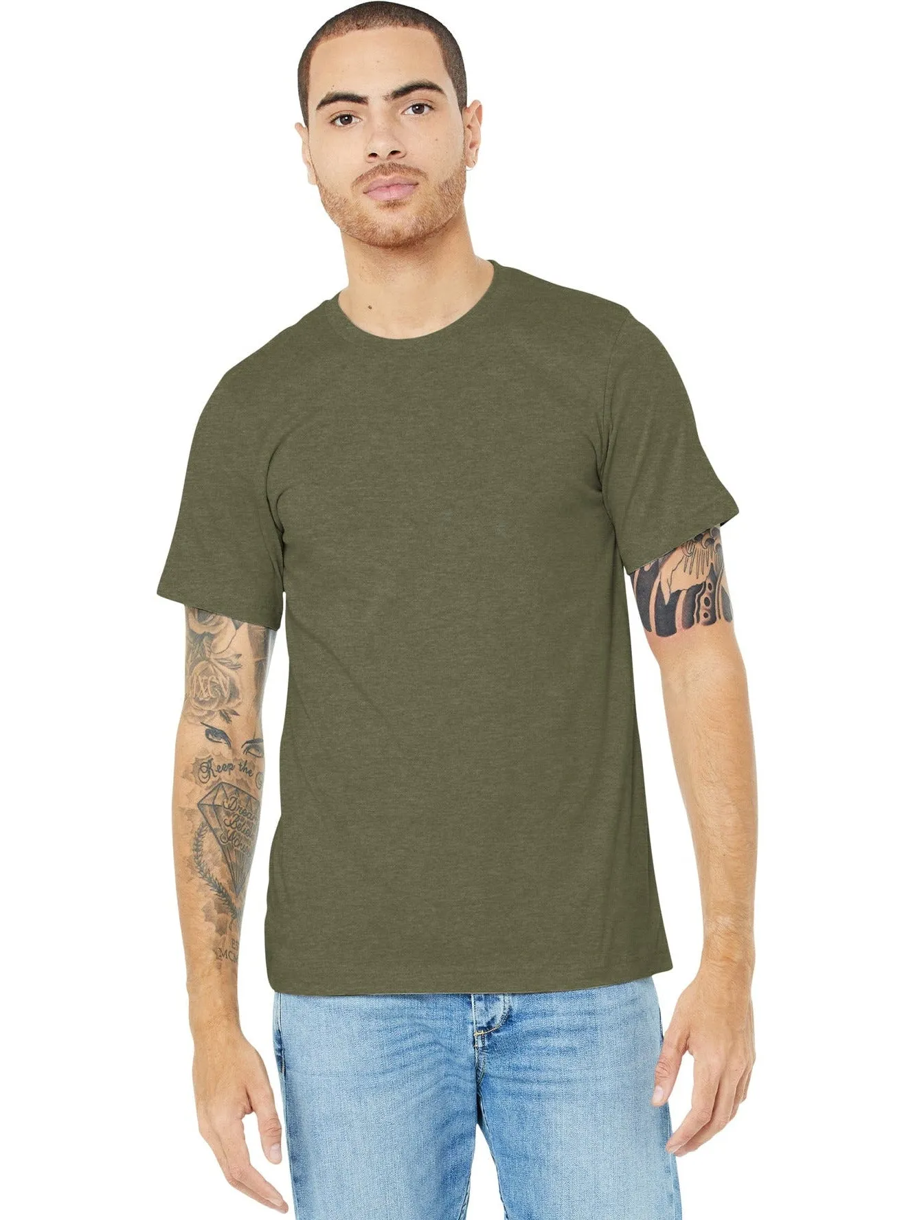 Bella CanvasHeather CVC Short Sleeve Tee