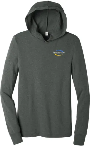 Bella CanvasJersey Long Sleeve Hoodie