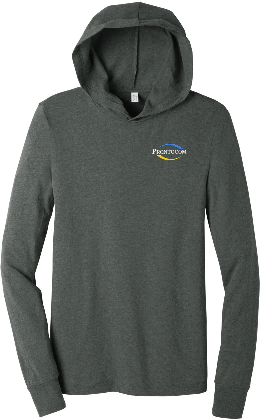 Bella CanvasJersey Long Sleeve Hoodie