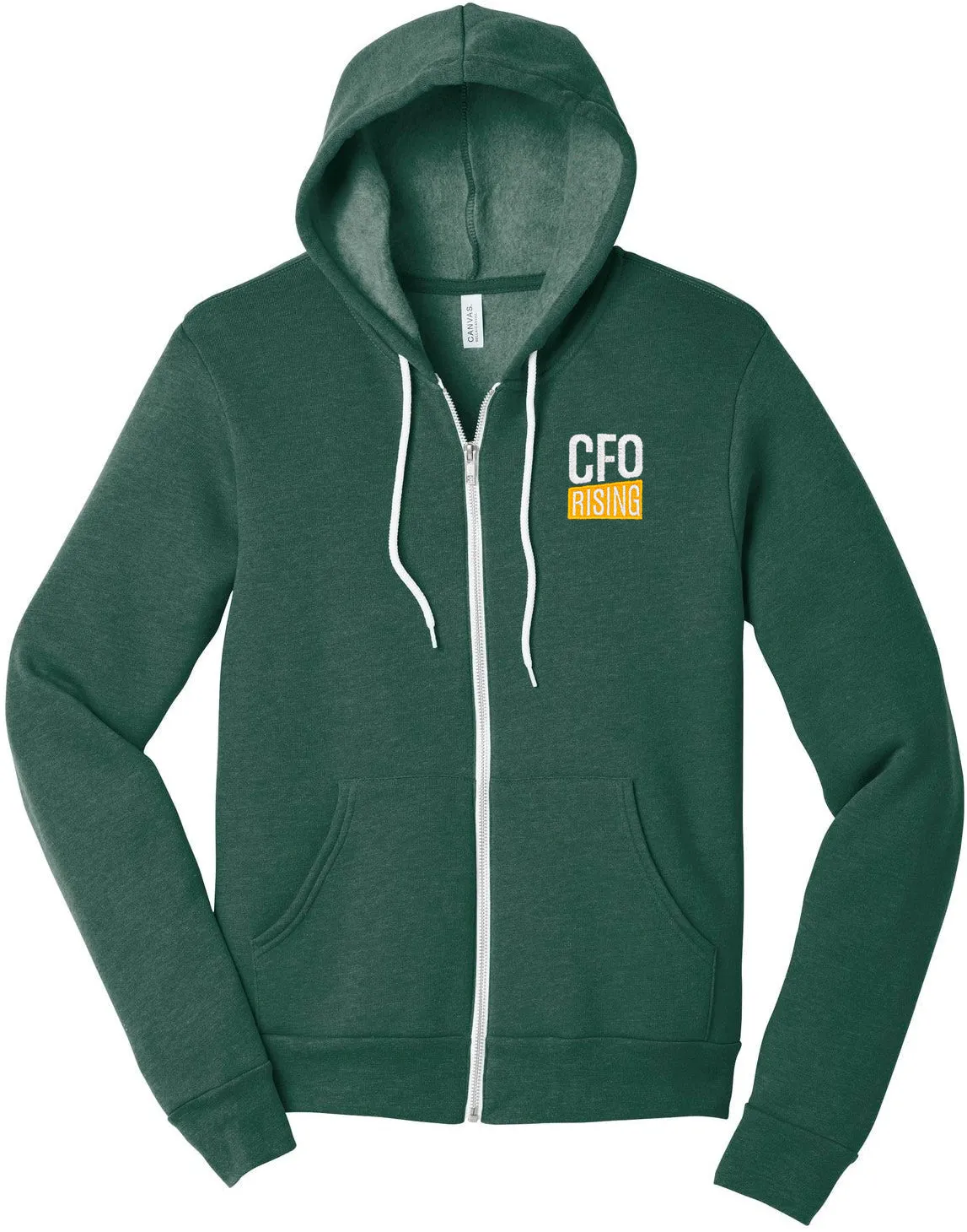 Bella CanvasSponge Fleece Full-Zip Hoodie