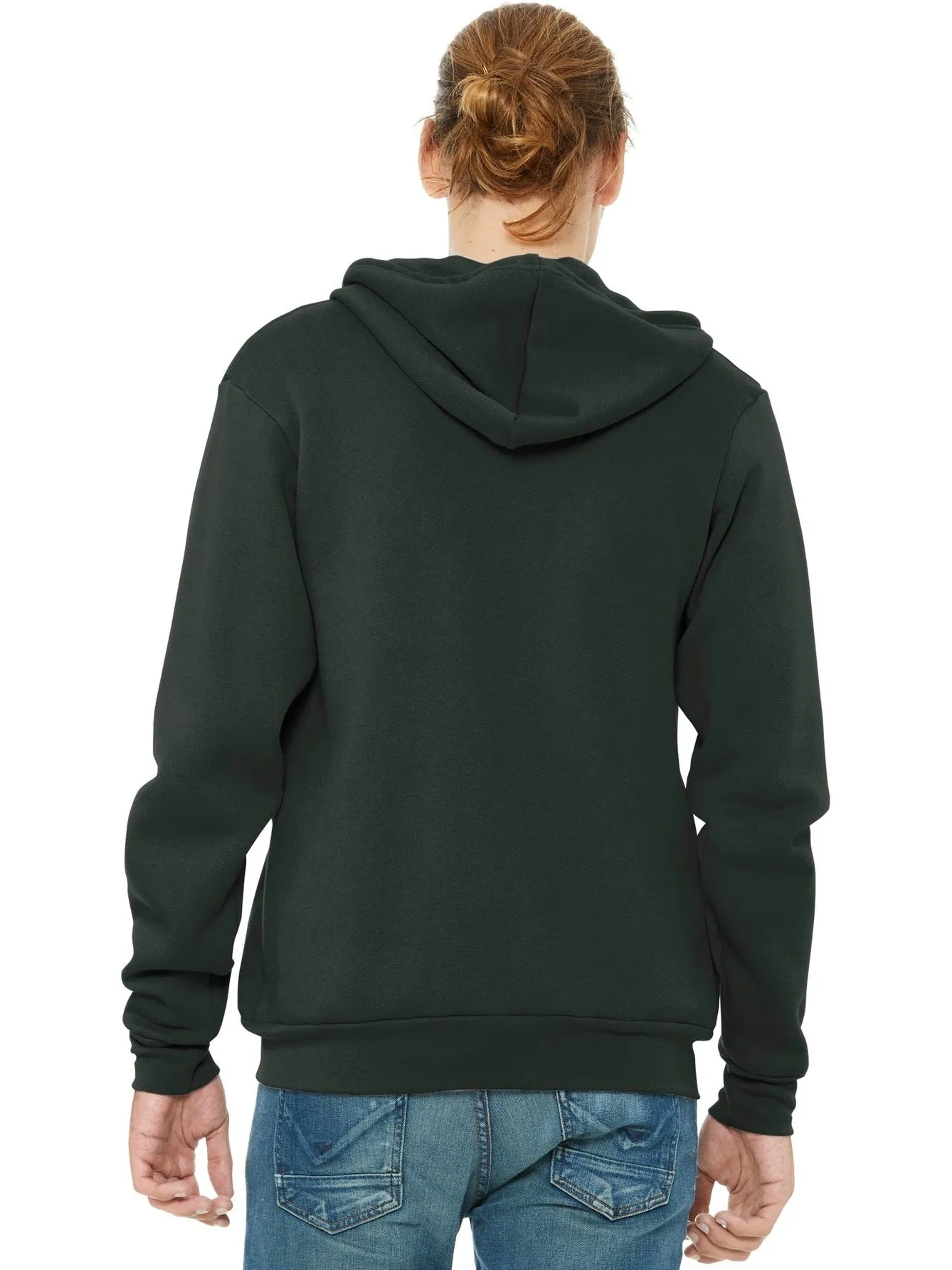 Bella CanvasSponge Fleece Full-Zip Hoodie
