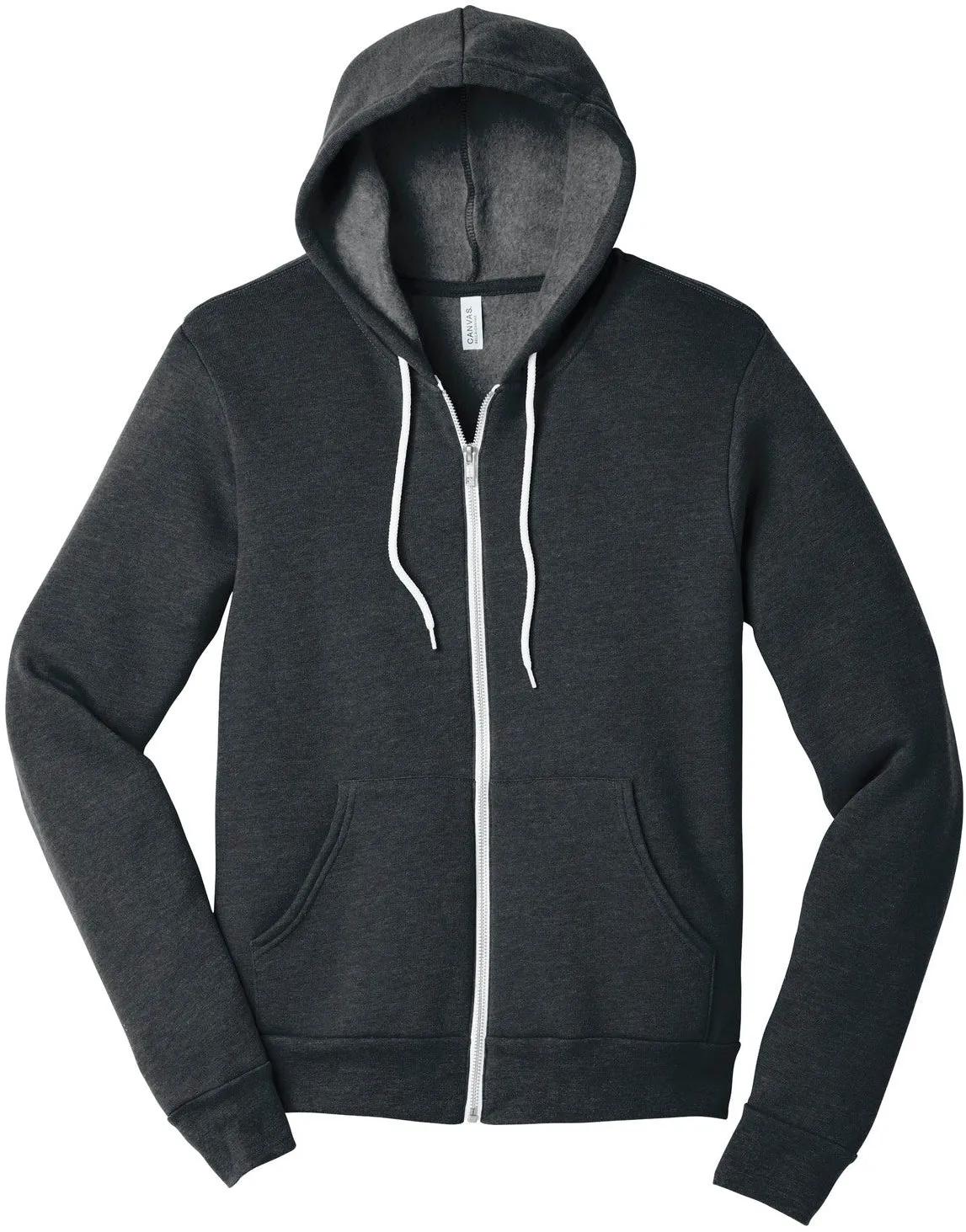 Bella CanvasSponge Fleece Full-Zip Hoodie