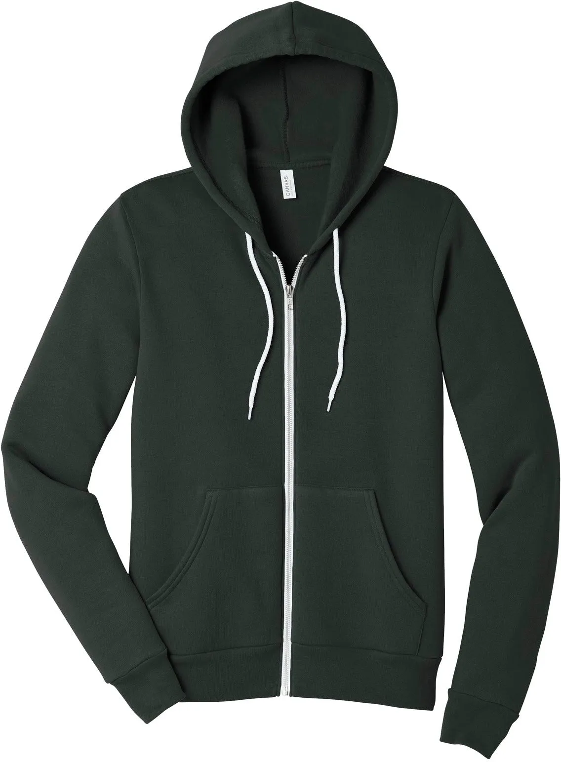 Bella CanvasSponge Fleece Full-Zip Hoodie