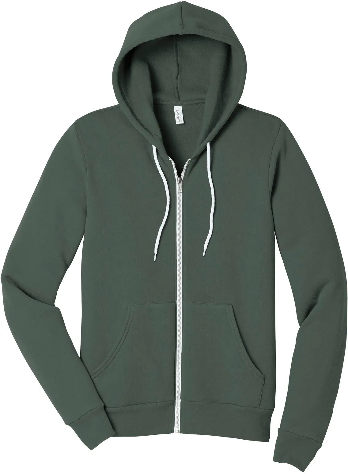 Bella CanvasSponge Fleece Full-Zip Hoodie