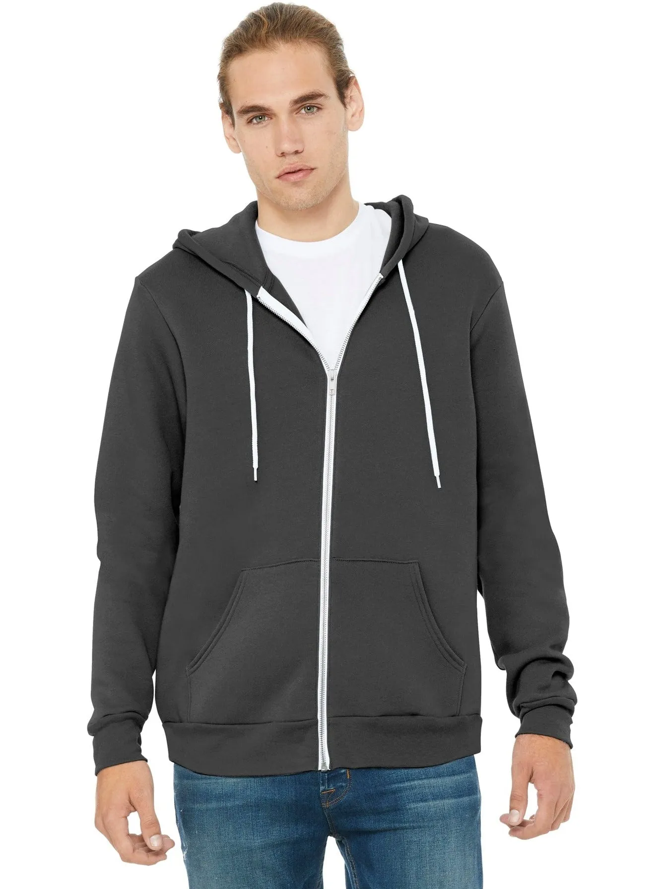 Bella CanvasSponge Fleece Full-Zip Hoodie