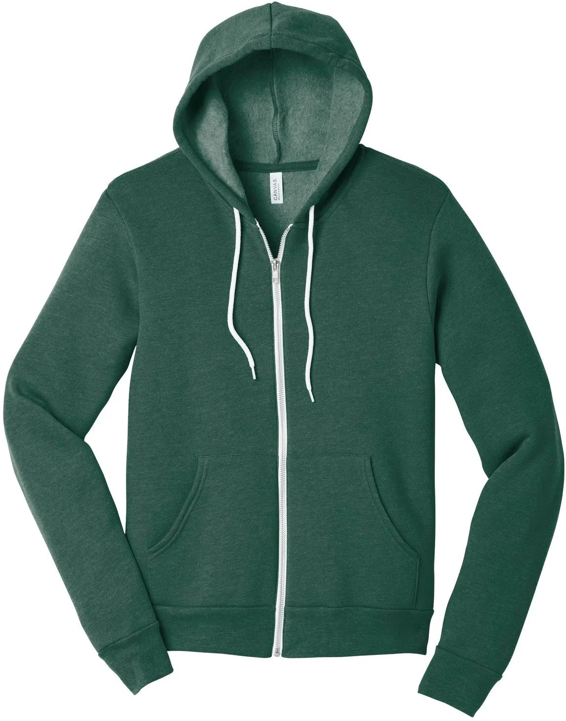 Bella CanvasSponge Fleece Full-Zip Hoodie