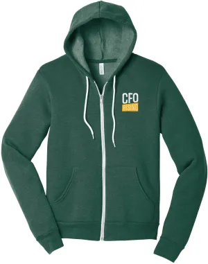Bella CanvasSponge Fleece Full-Zip Hoodie