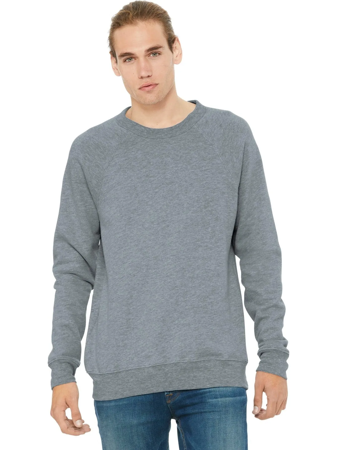 Bella CanvasSponge Fleece Raglan Sweatshirt
