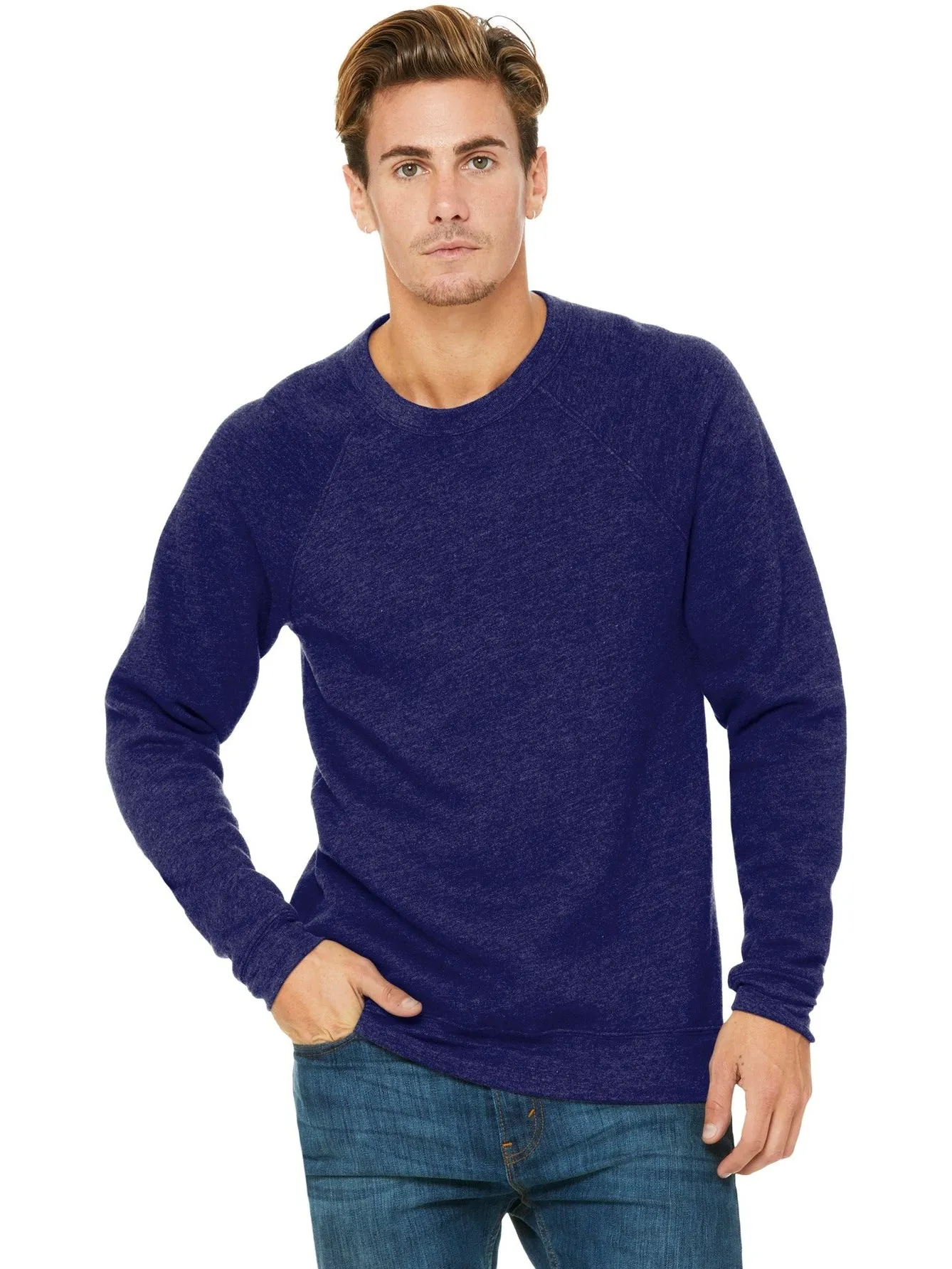 Bella CanvasSponge Fleece Raglan Sweatshirt
