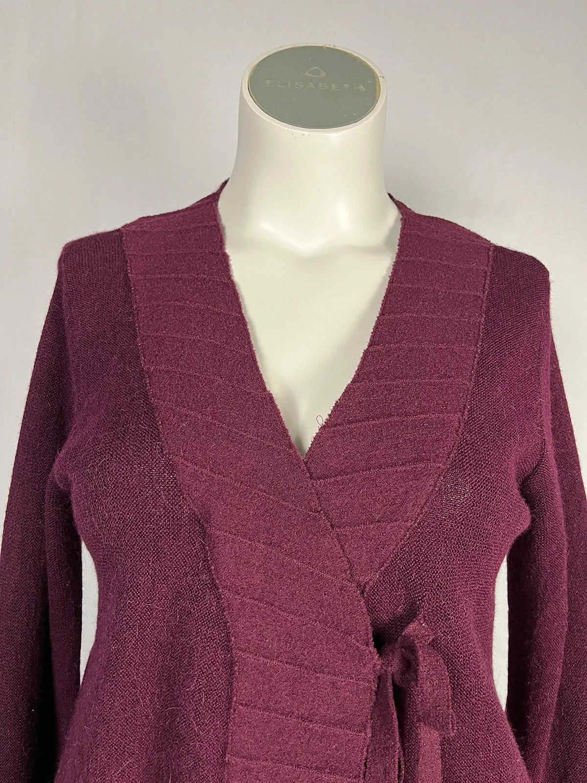 Beyond Threads Size L (14) Berry Sweater