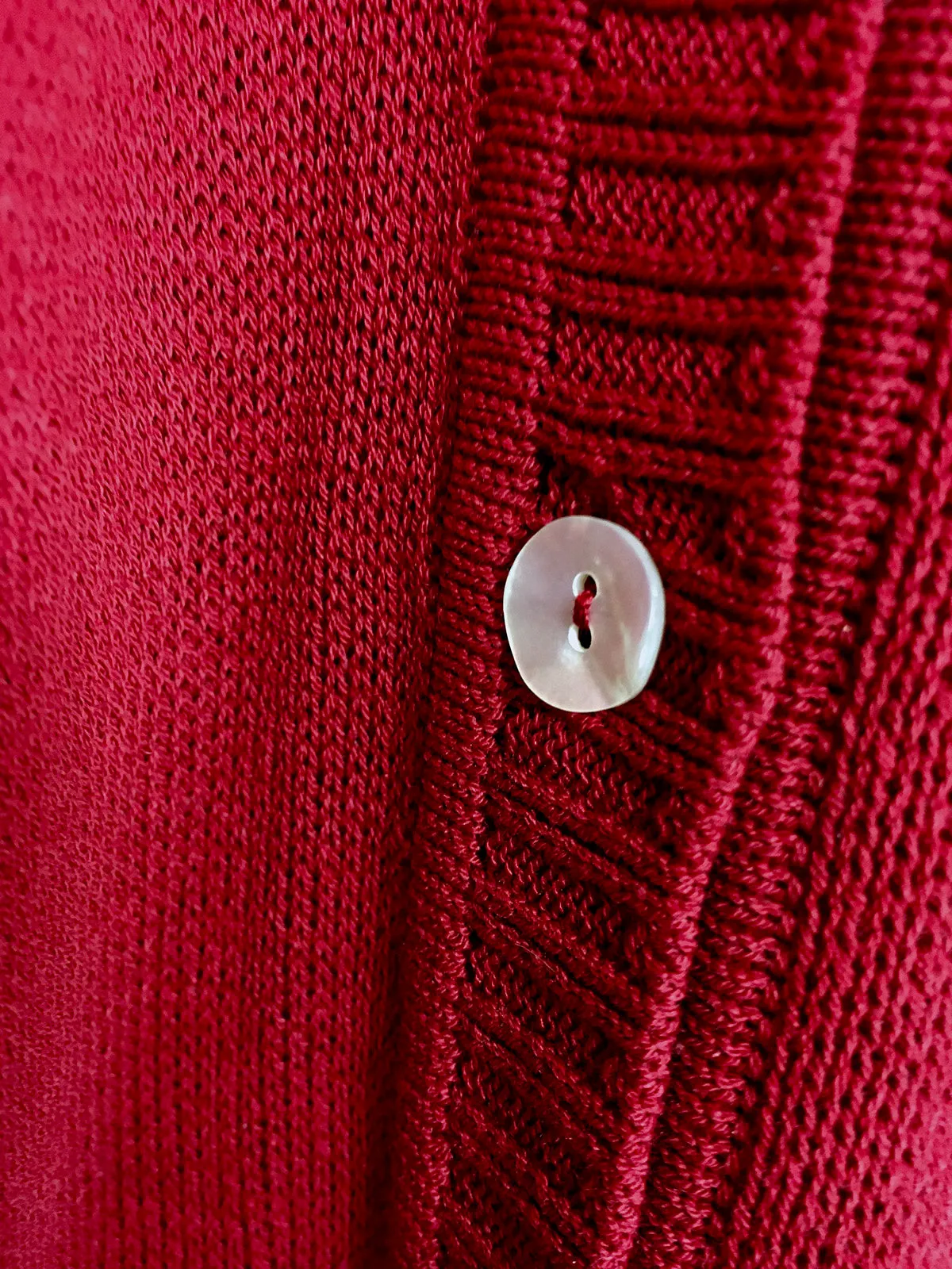 Beyond Threads Size XL (16) Red Knit Sweater NWT