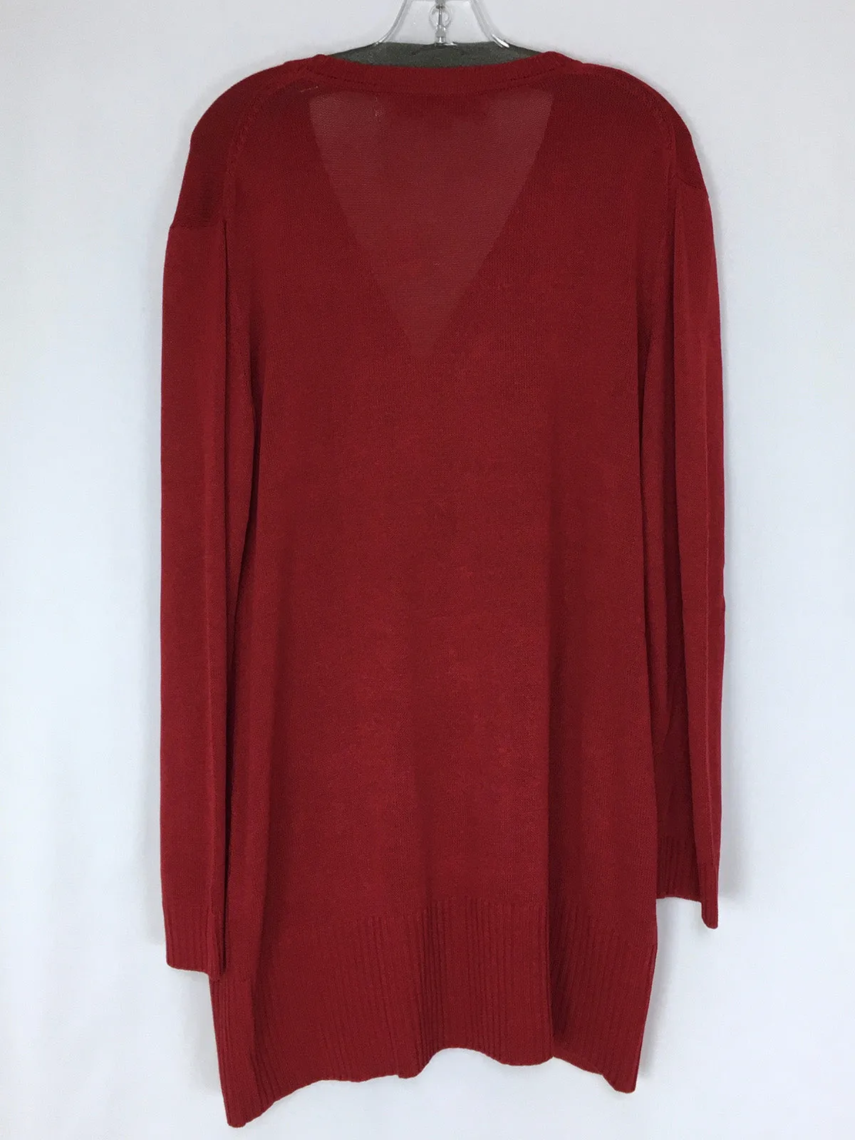 Beyond Threads Size XL (16) Red Knit Sweater NWT
