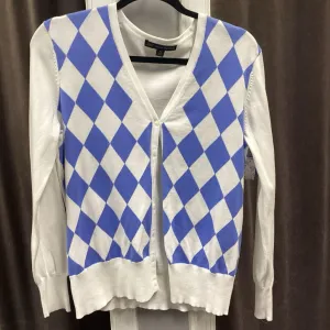 Brooks Brothers Argyle Button Up Cardi SWEATERS XL