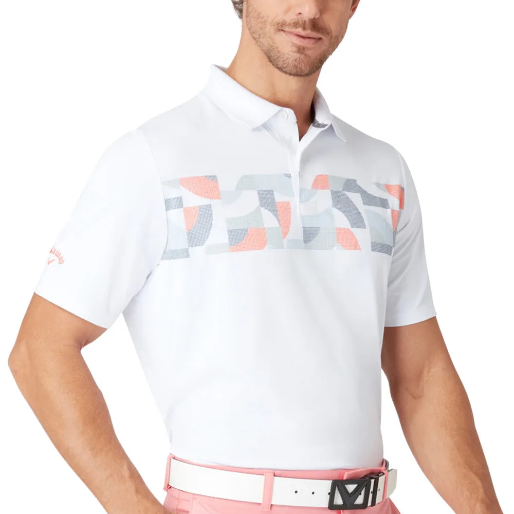 Callaway Optical C Polo Shirt - Bright White
