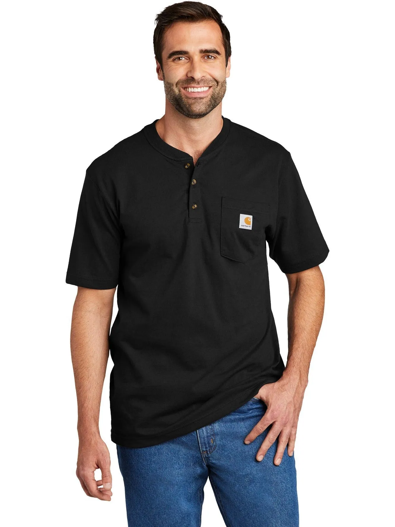 CarharttShort Sleeve Henley T-Shirt